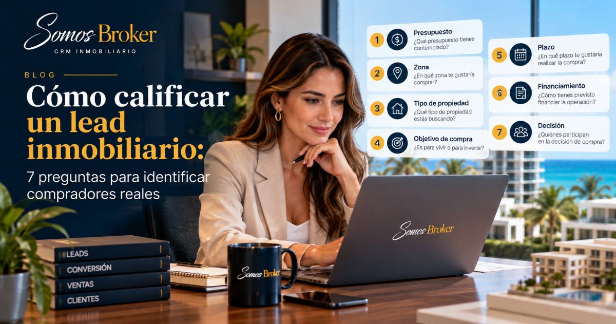 Cómo calificar un lead inmobiliario: 7 preguntas para identificar compradores reales
