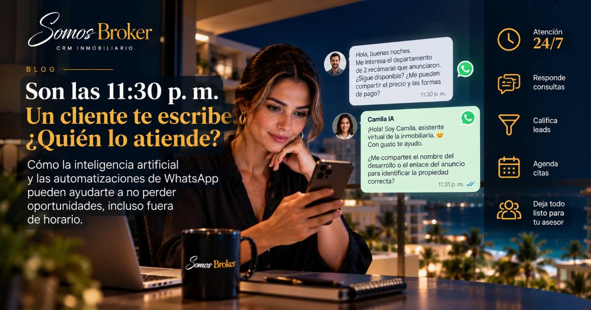 Un cliente te escribe a las 11:30 de la noche: ¿quién lo atiende?